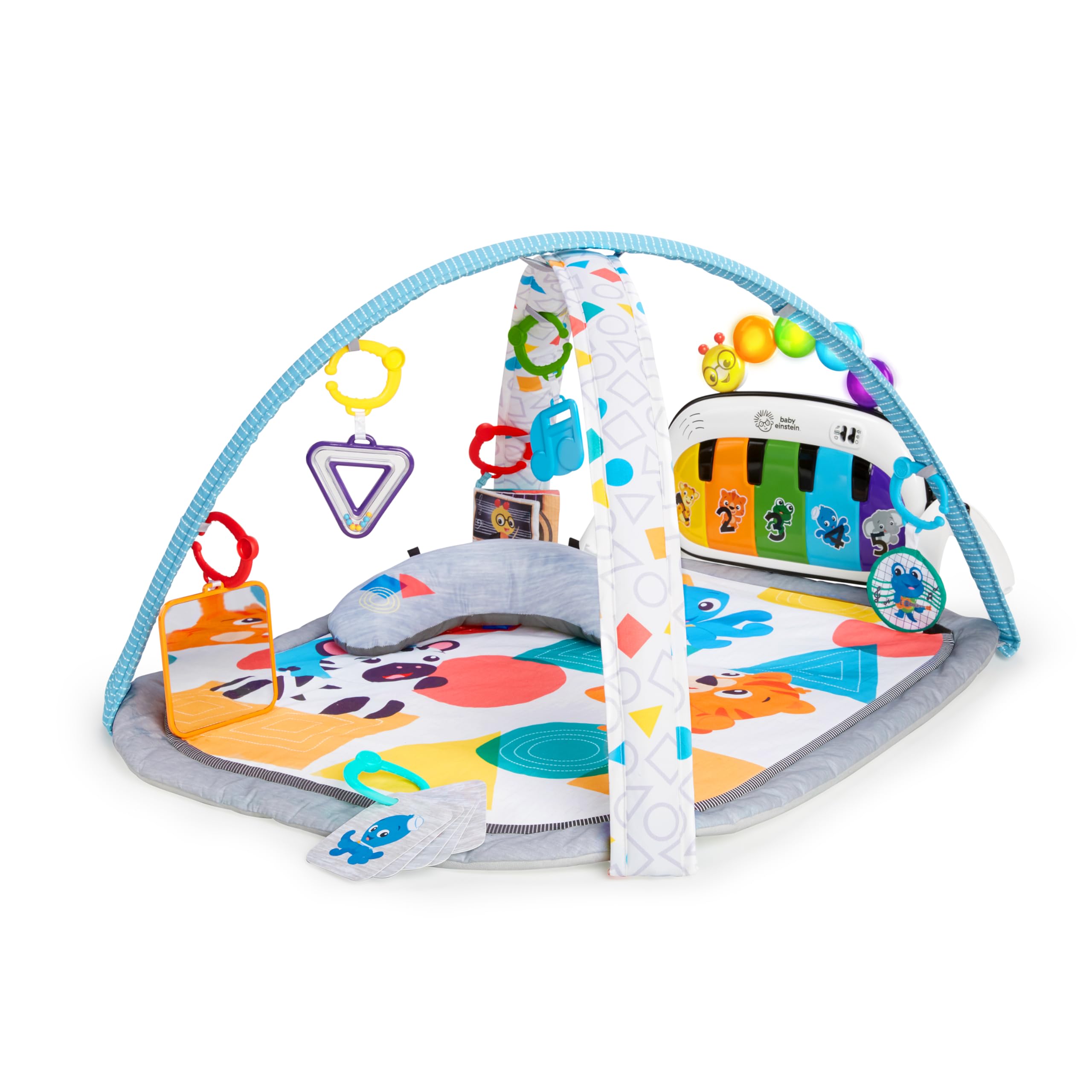 ベビーアインシュタイン Baby Einstein 4 in 1 キッキンチューンズ・ジム 【0ヶ月～】 音楽 ライト 知育玩具 楽器 室内遊具 新生児 幼児 11749