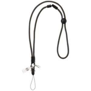 （業務用10セット）多機能丸紐ストラップ MH-223-D 黒