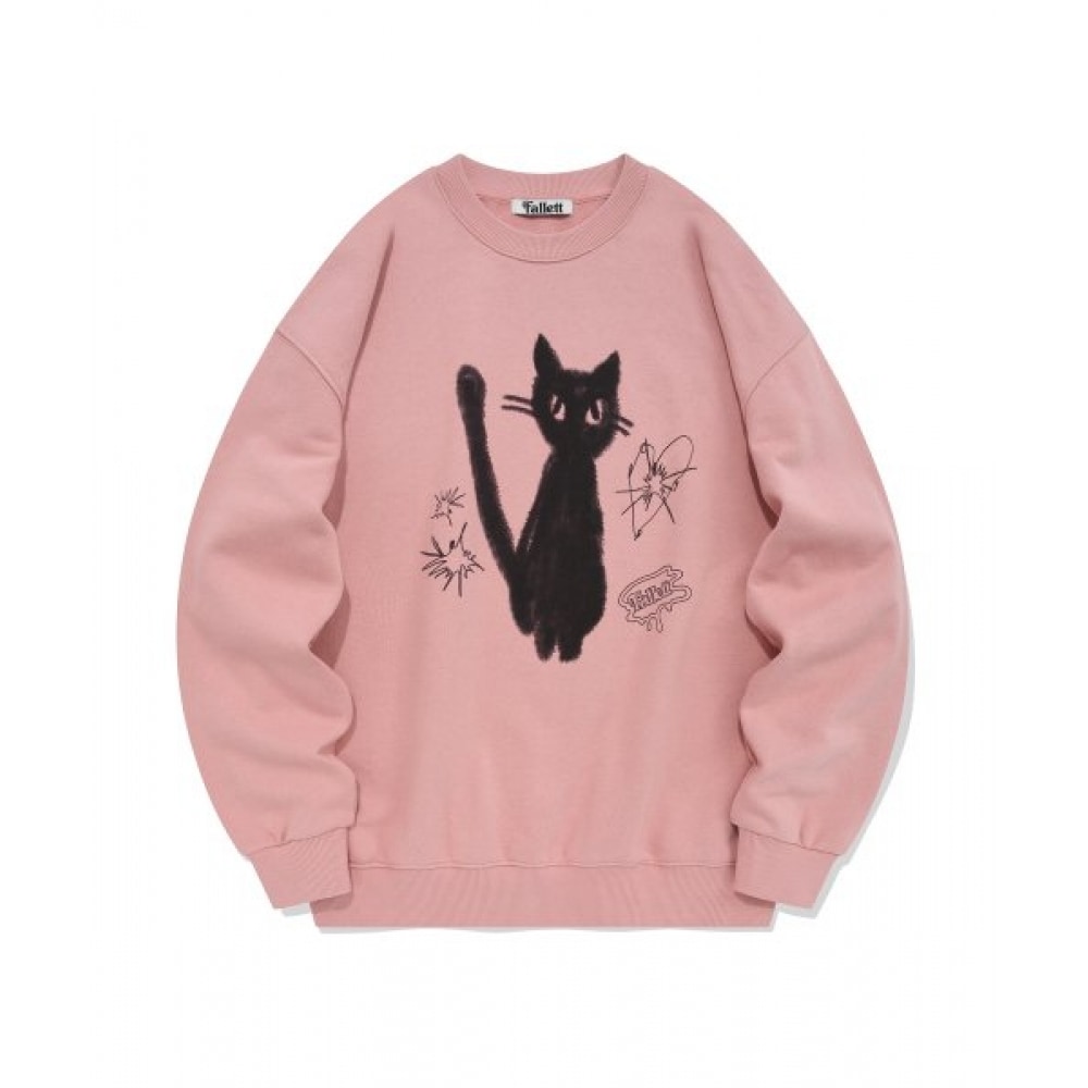 ファレットネロスウェットシャツピンク