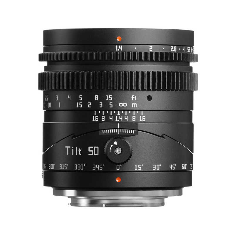 銘匠光学　カメラレンズ (フジフイルムX用) 　TTArtisan Tilt 50mm f/1.4