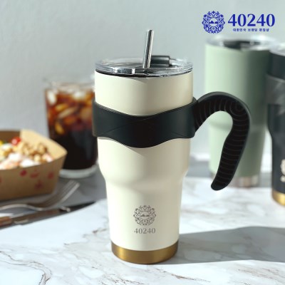 [韓国直送] 40240 dokdo Tumbler 900ml（クリーム）
