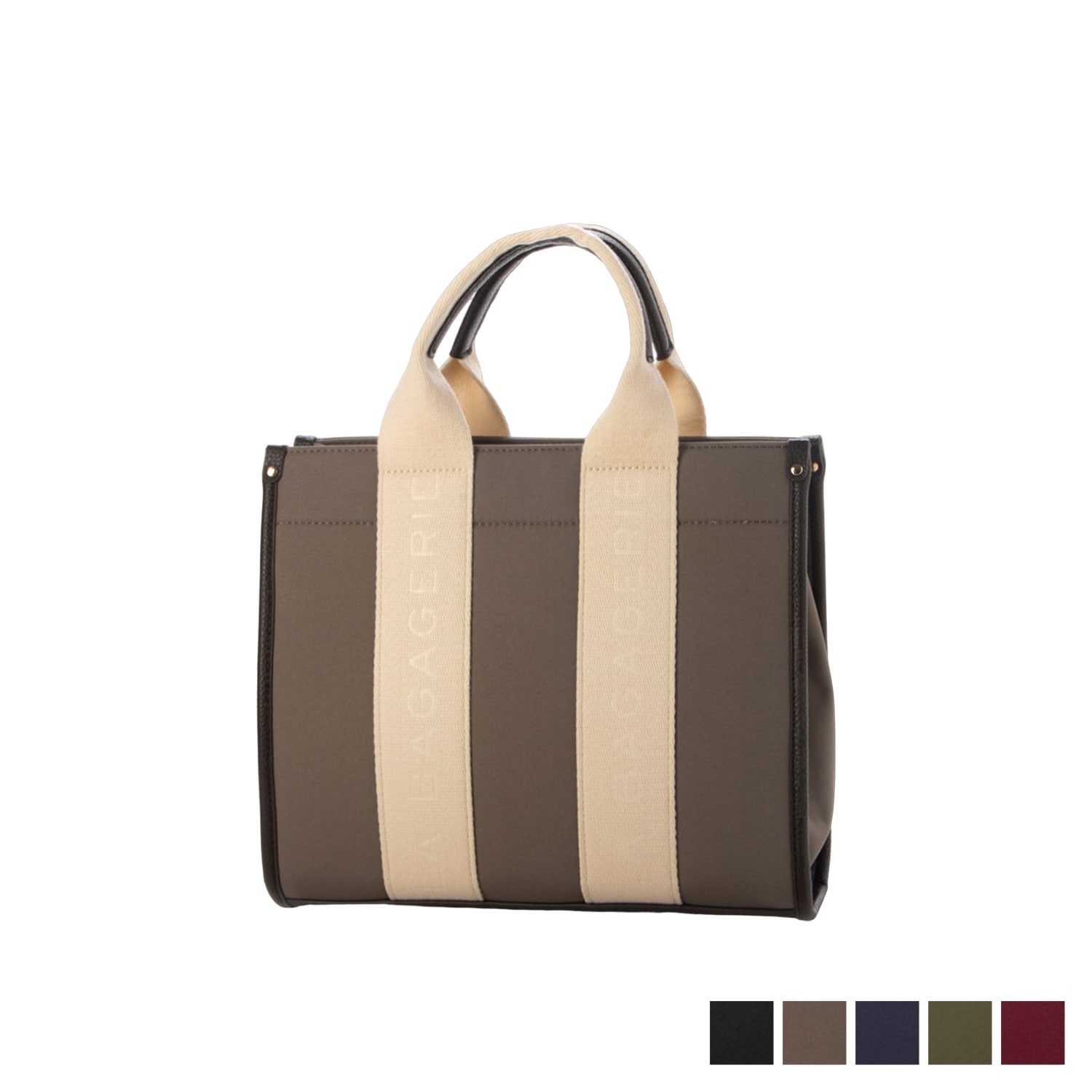 トートバッグ レディース Sサイズ ブラック グレージュ ネイビー カーキ ワイン レッド 黒 B0053-01 母の日