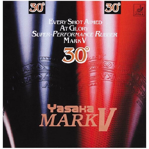 ヤサカ（Yasaka） 裏ソフトラバー マークV 30 B63 アカ CA