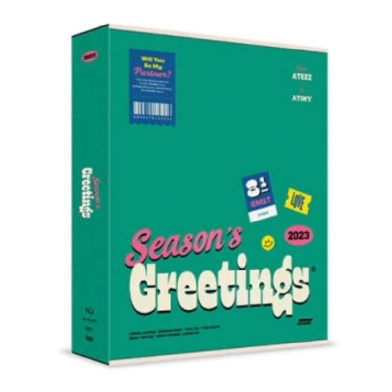 [未開封新品] エイティーズ2023シーズングリーティングATEEZ season greeting