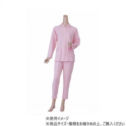 神戸生絲 婦人楽らくパジャマ上下セット(通年用)M No.92 ローズ 5,370円