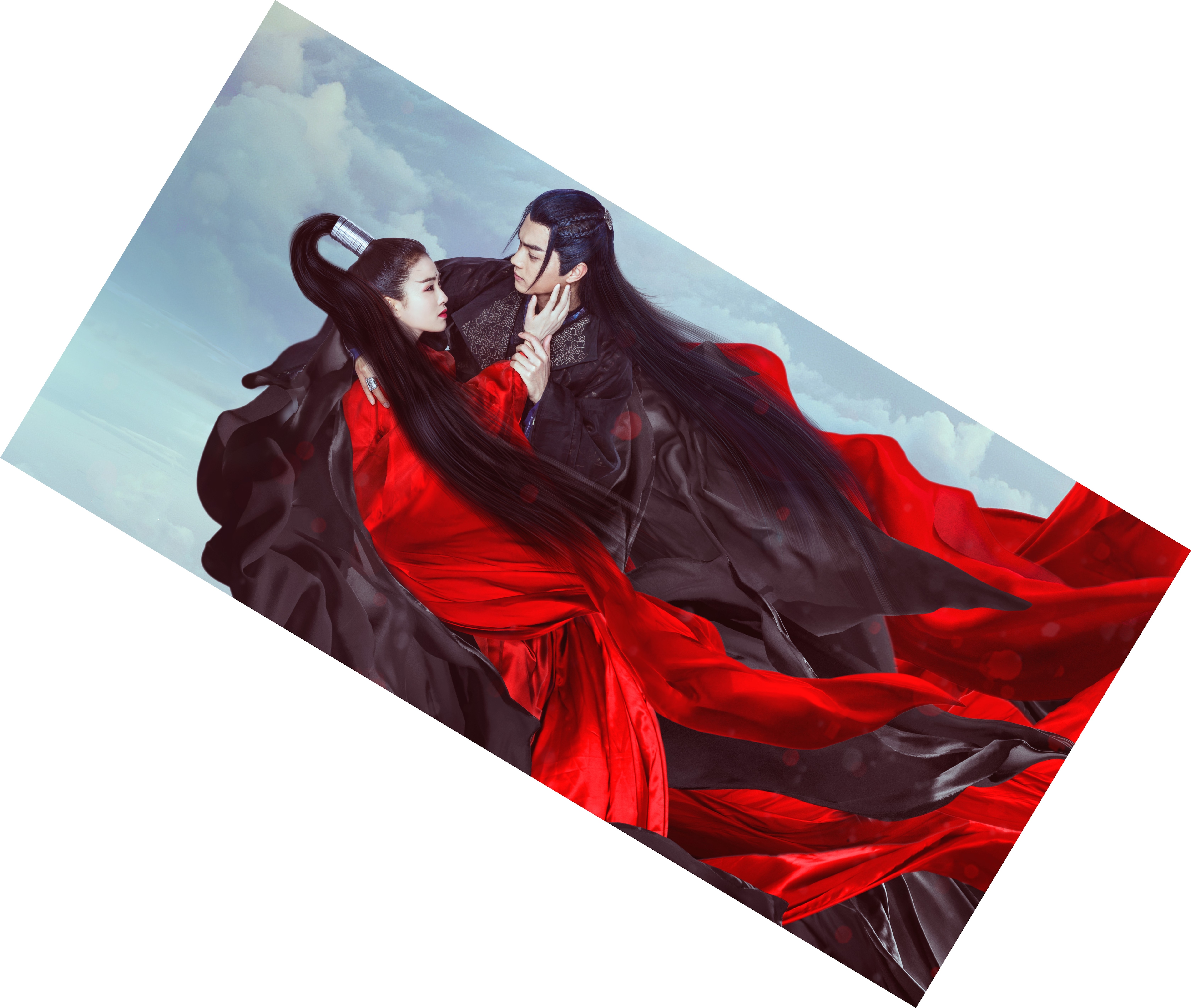 中国ドラマ『招揺(ショウヨウ)』路招搖 厲塵瀾/墨青 白鹿 許凱 シューカイ バスタオル 70140cm 仕様1-10