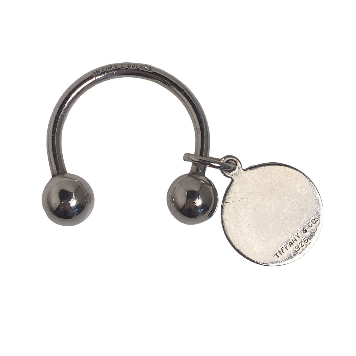 リターントゥ ラウンドタグ キーリング シルバー 8,134円