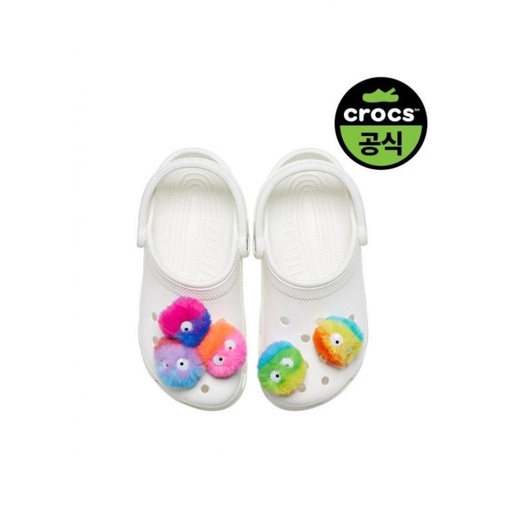 クロックスジビッツファジーパフキャラクター 5パック