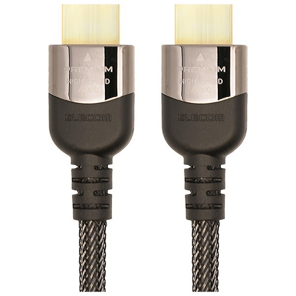 DH-HDP14E20BK HDMIケーブル Premium 2.0m ブラック メーカー直送 5,051円