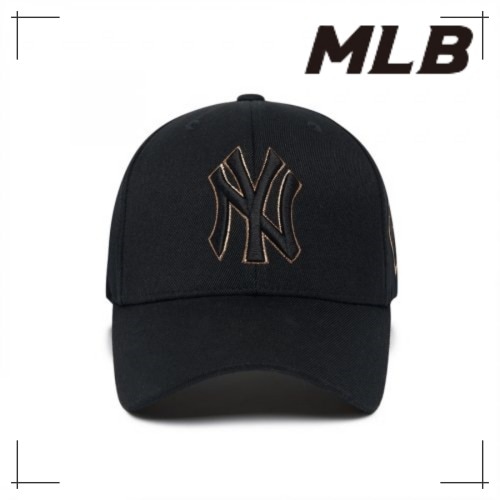 MLB公式正規品 キャップ Diamond Stretch Ball Cap NY (Gold)