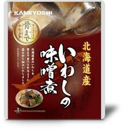 兼由 北海道産 いわしの味噌煮(無添加) 24個セット いわし 味噌煮 無添加 健康 栄養 北海道 常備菜 甘味噌 天然 食品