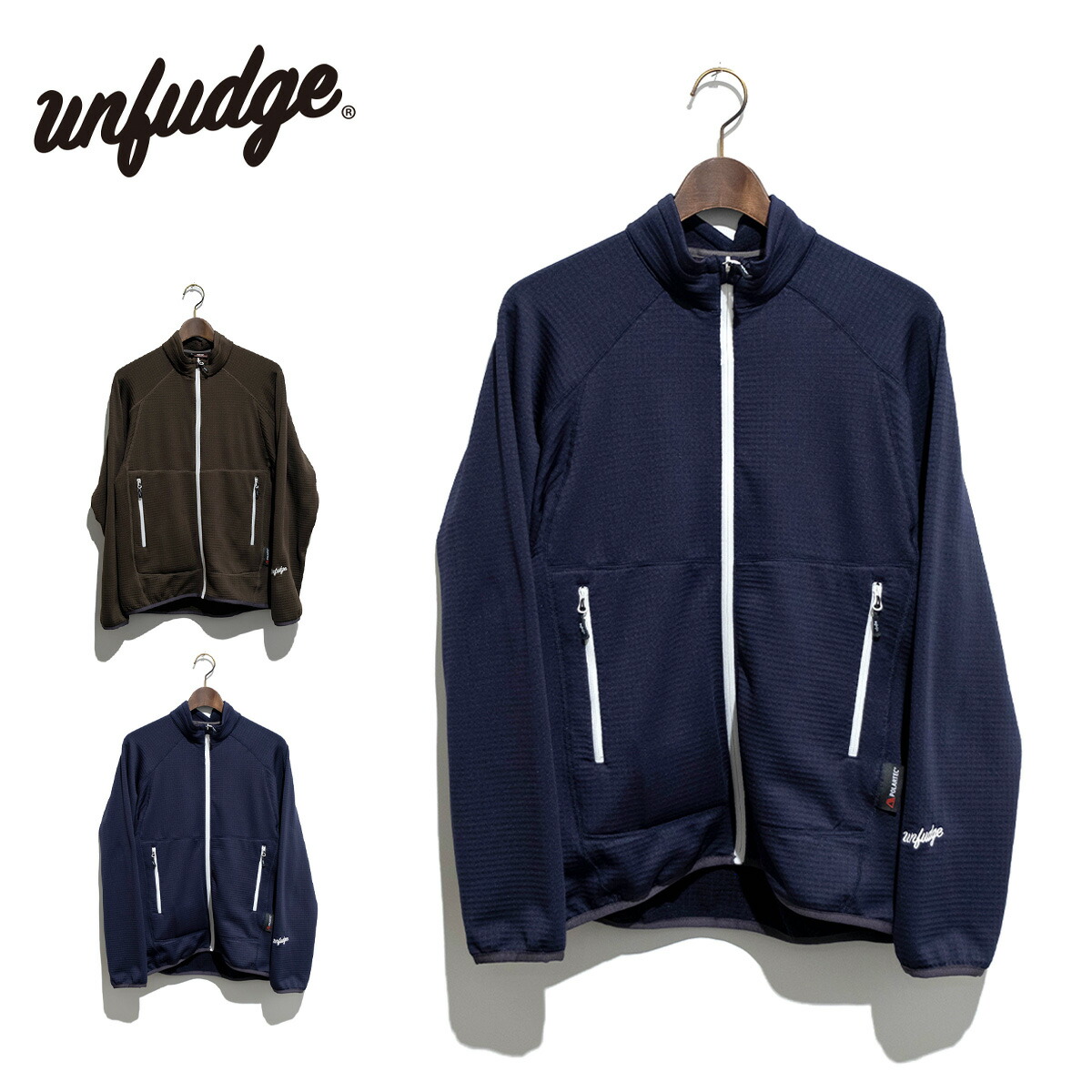 アンファッジ ベースレイヤー unfudge UN2000 Fleece Jacket フリースジャケット アンダーウェア メンズ レディース ファーストレイヤー スノーボードウェア