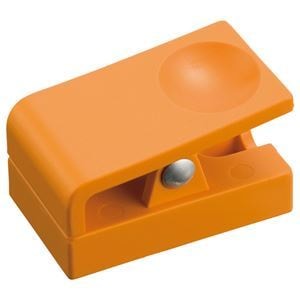 （まとめ） ミツヤ プラマグネットクリップ 小 橙 ME-PMCSK-OR 1個 [x30セット]