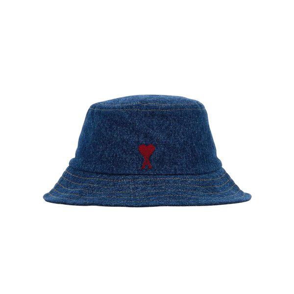 ハートロゴデニムバケットハット UHA246DE0031 480