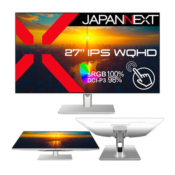 JAPANNEXT JN-IPS27WQHDR-C65W-FLD-T 27型 液晶モニター