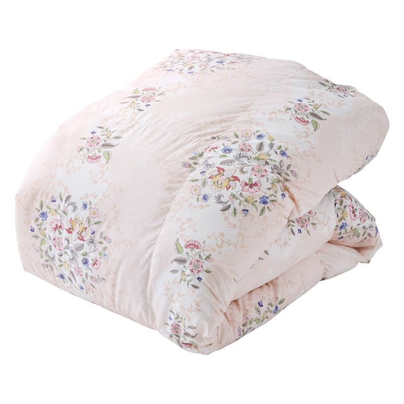 羽毛掛けふとん ピンク