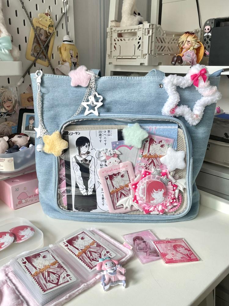 メランコリーハートステッチ スターペインバッグ トートバッグ ハンドバッグ バーチはバッグ内に食品成分は含まれておりません インテリアアクセサリー