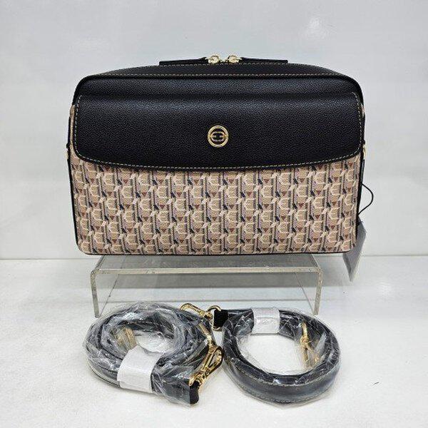 女性用デイリーパターンポイントショルダー兼クロスバッグEODFHB855_JK