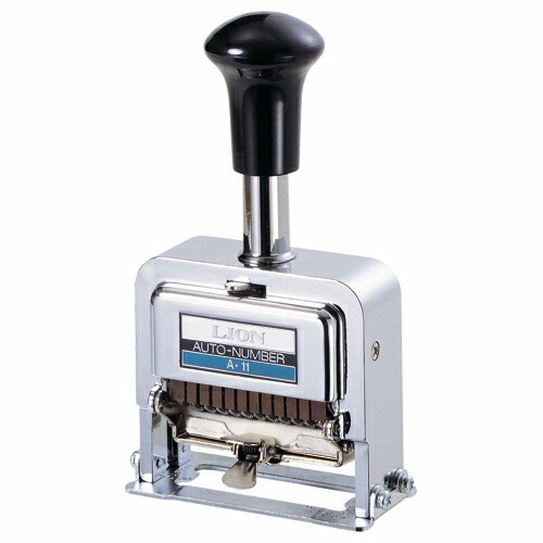 ライオン事務器 ナンバリング A型 12桁3様式 E字体 A-21 206-02 19,916円