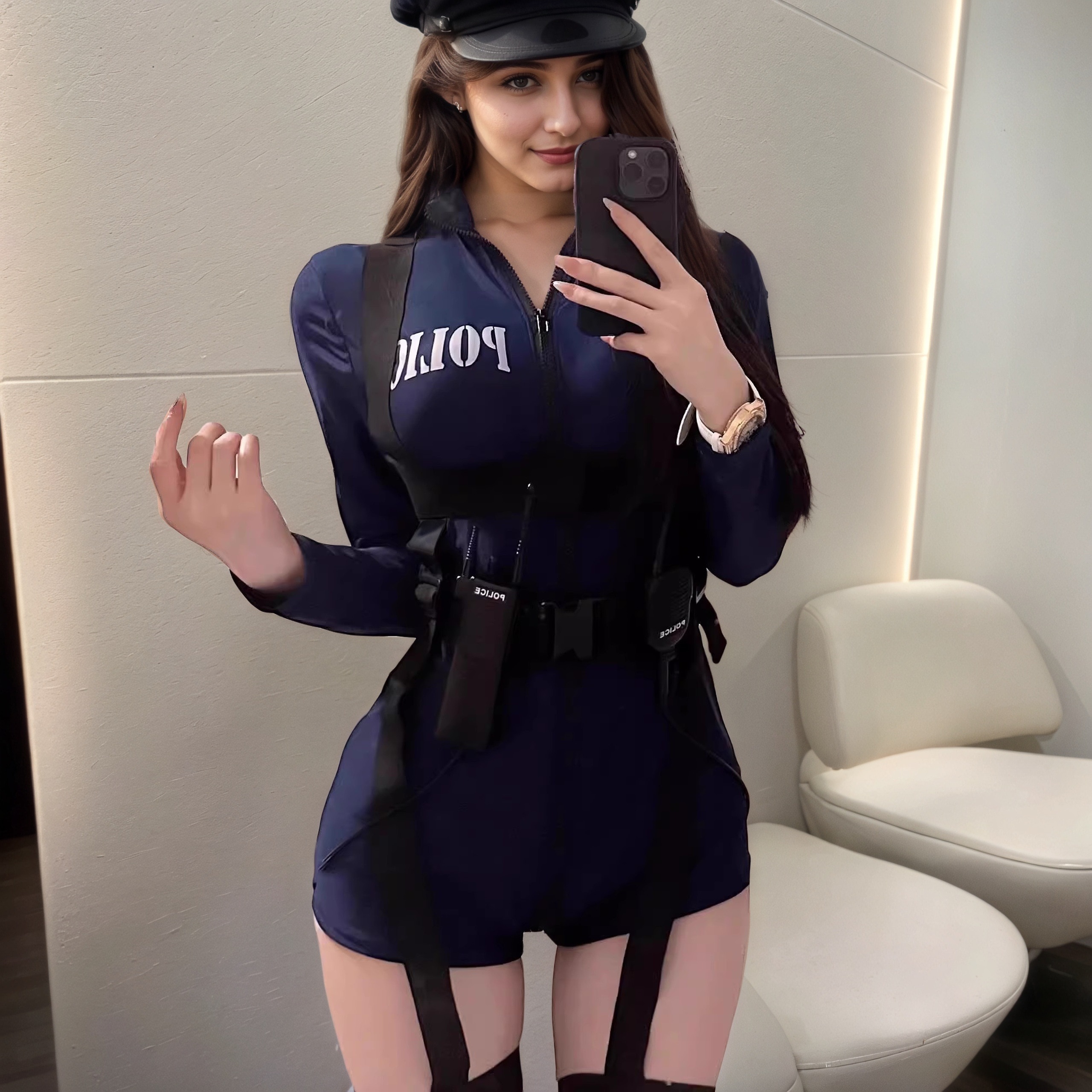 ウサギ けいさつかん * 欧米お姉さんセクシーな女性けいかんcos服スチュワーデスol秘書女性コスプレ服装 5,720円