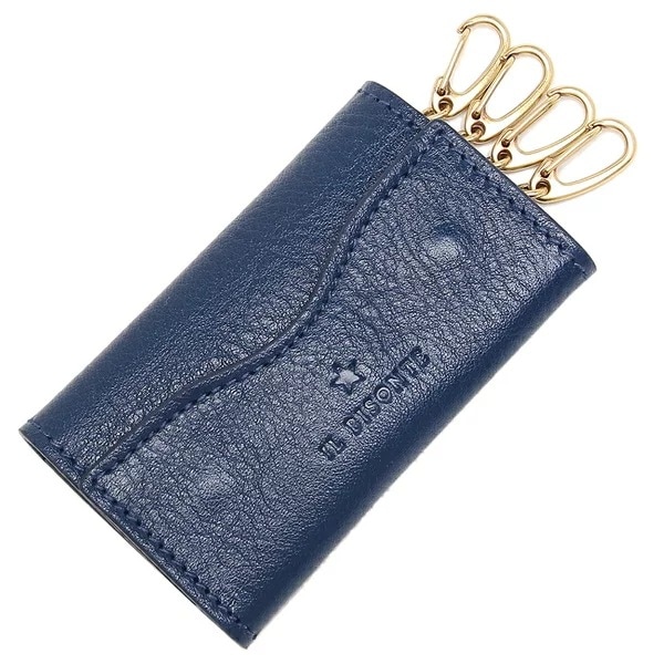 キーケース ブルー レディース IL BISONTE SKH144 PV0001 BL137B