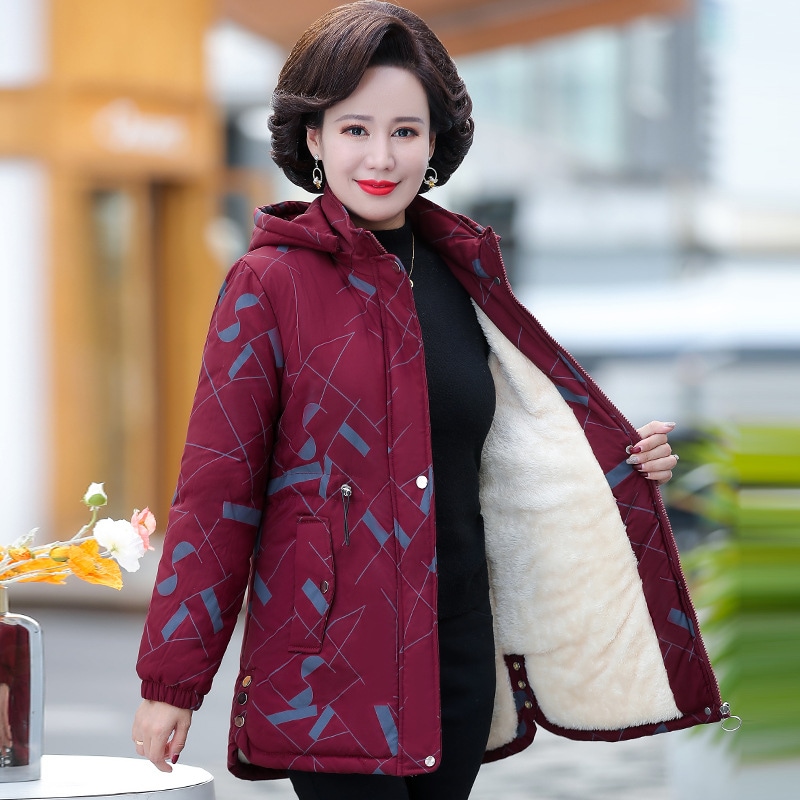 大人の魅力 中綿コート 裏起毛 レディース フード付き 秋冬 コート ロング 綿入り 無地 ゆったり 上着 中綿ジャケット 前開き