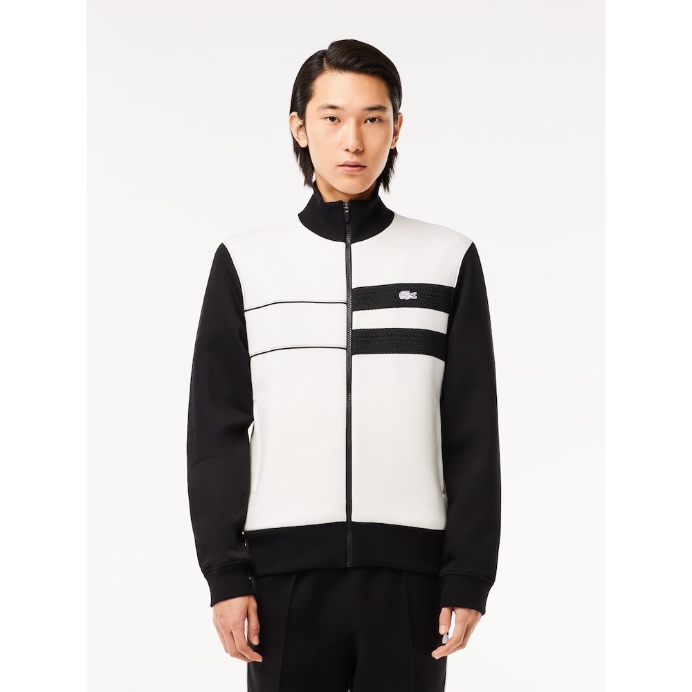 LACOSTE メンズカラーマッチングテクスチャードパネルマッチトラックジャケット SH7490-54G 8LP Q2NSH7490-54G8LP