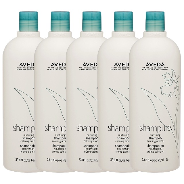 シャンピュア ナーチュアリング シャンプー 1000ml(サロンサイズ） x 5 お得な5個セット