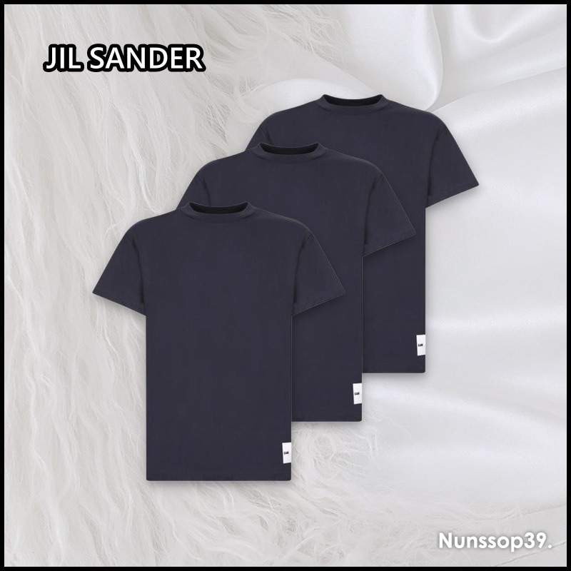 JIL SANDER ロゴ コットン Tシャツ 3枚セット