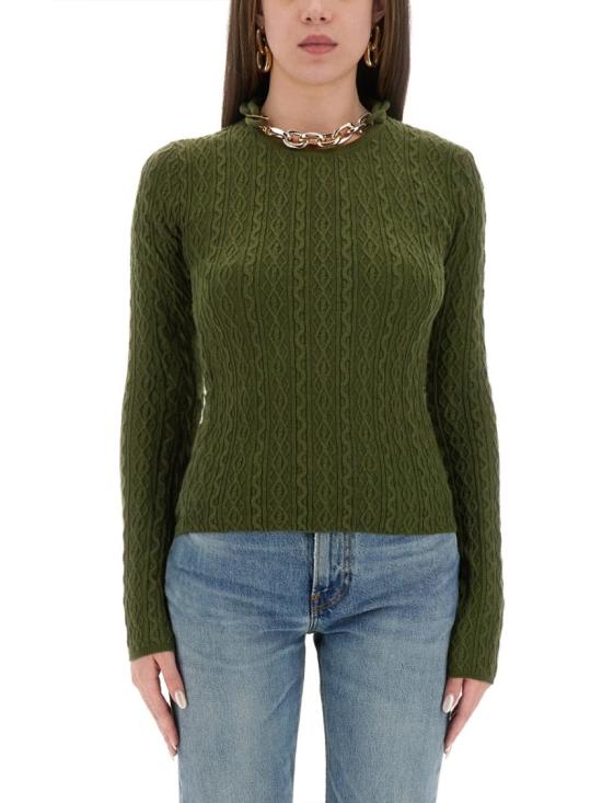 PACO RABANNE Women Knitwear 25AMPU049ML0320 P303 Green