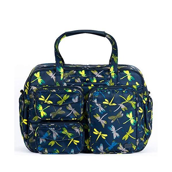 Lug Unisex-Adult Puddle Jumper Overnight/Gym Bag Duffel， Dragonfly Navy， One Size 並行輸入品