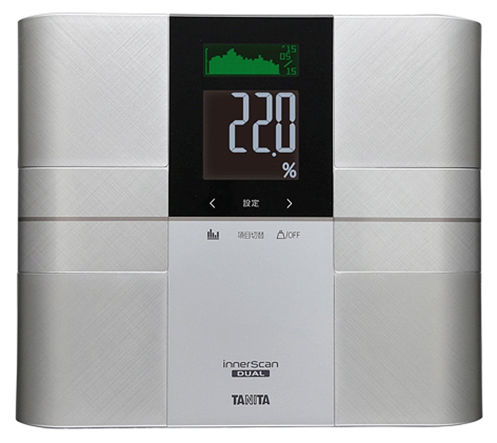 タニタ デュアルタイプ体組成計 インナースキャンデュアル シルバー RD-501-SV