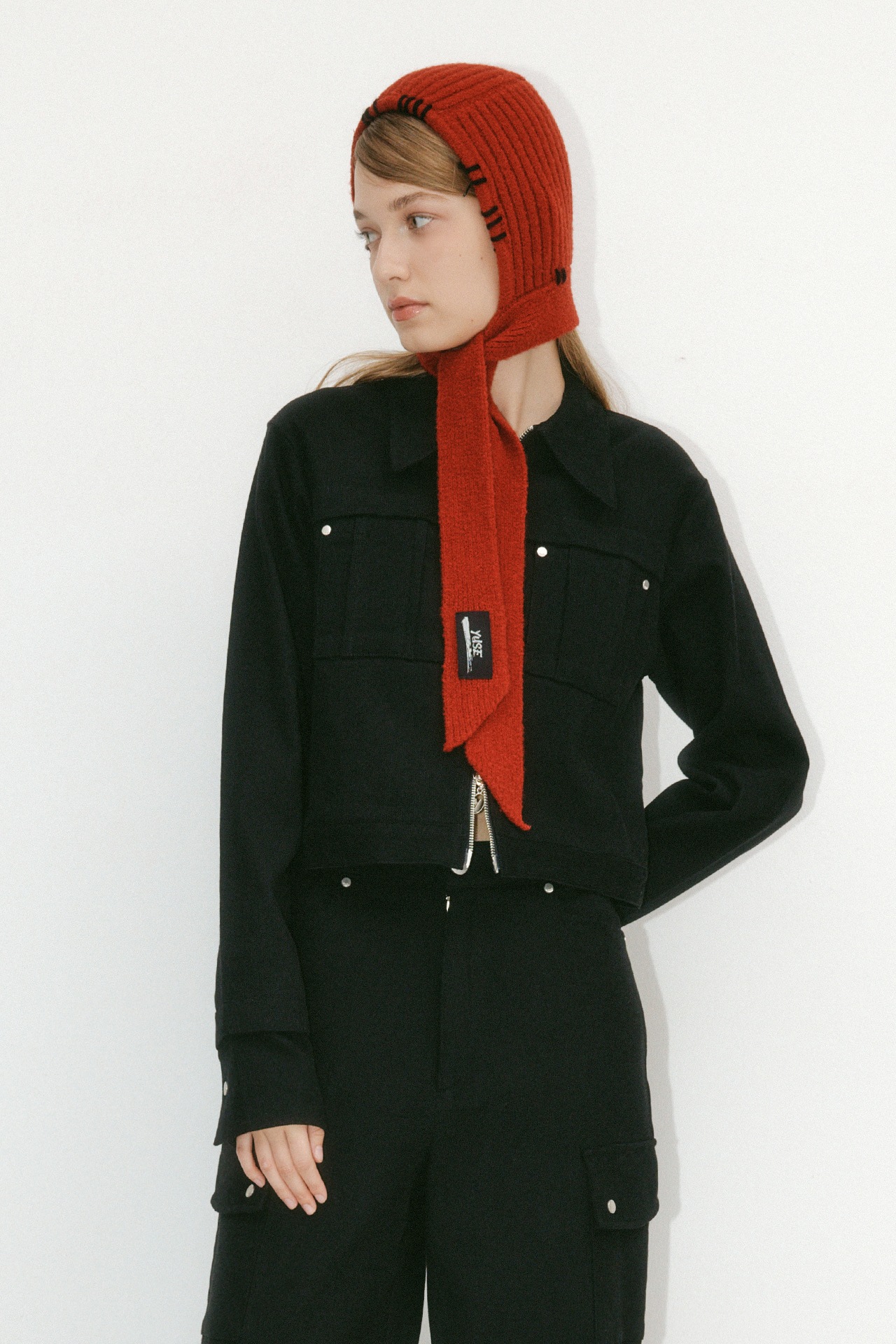 ãYUSEã CORDUROY TWO WAY SHIRT TOP : 2COLOR
