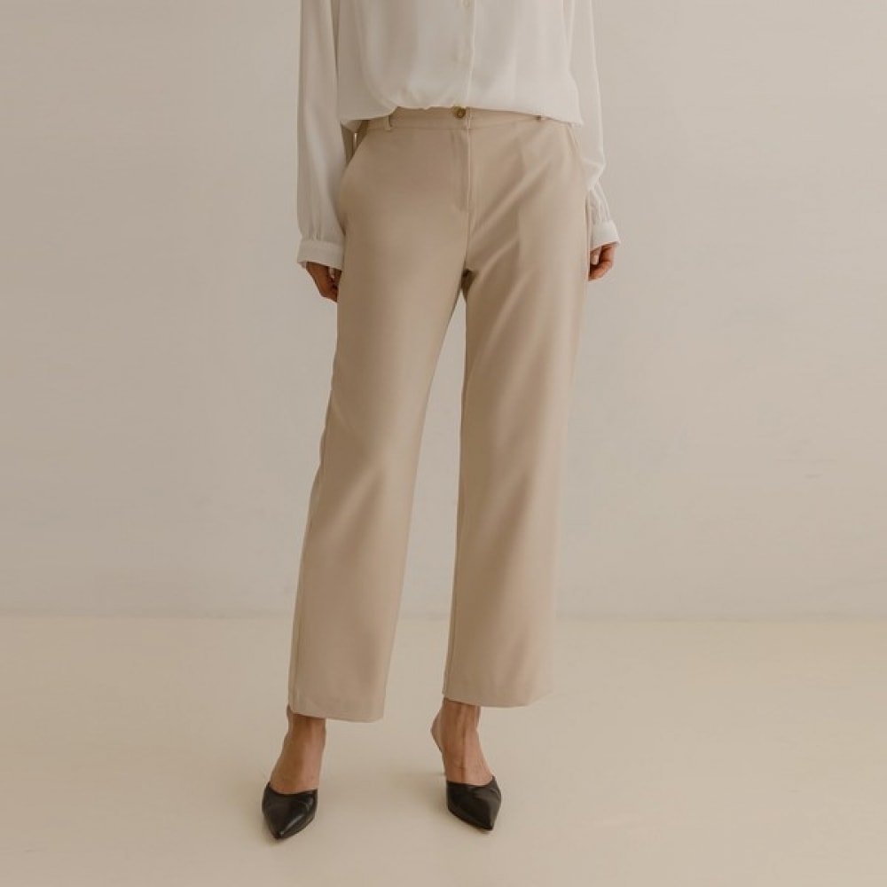 [Elysia] マイレフォーマルストレートスラックスパンツ