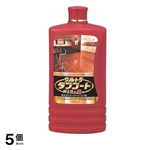 ウルトラタフコート 床用ワックス 1L (約60畳分) 5個セット