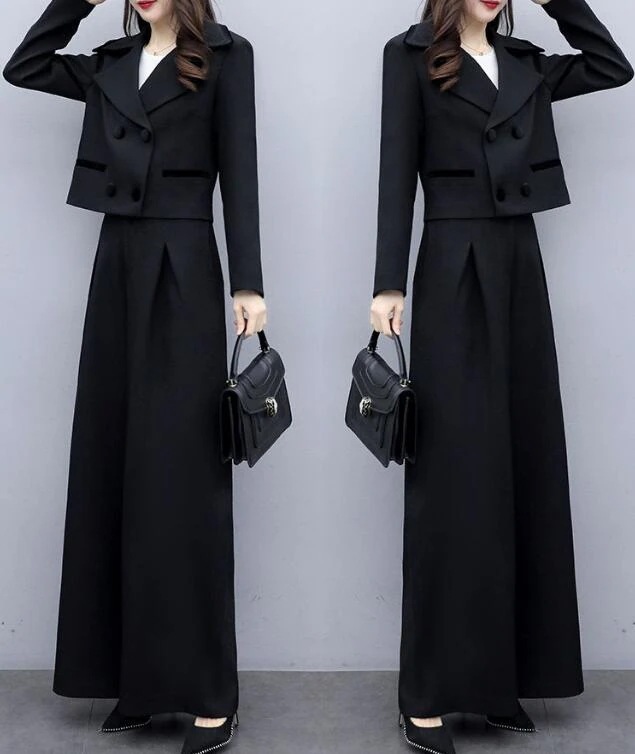 新品推奨オーガニックレディース エレガント おしゃれ セットアップ 春秋 パンツスーツ ワイドパンツ ガチョウパンツ ゆったり 2点セット ママ 母親 OL オフィス 通勤 事務所 フォマール 卒業式