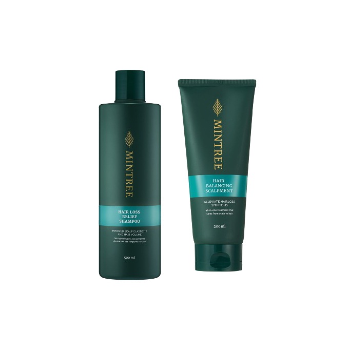 MINTREE Hair Loss Relief Shampoo/Hair Balancing Scalpment