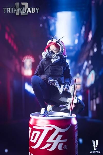 VERYCOOL CYBERPUNK TRICKYBABY 12 - RAINBOW 1/12 アクションフィギュア VCF-3006 11,165円