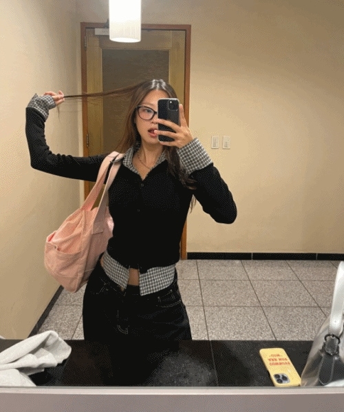 shirt knit cardigan [2color]