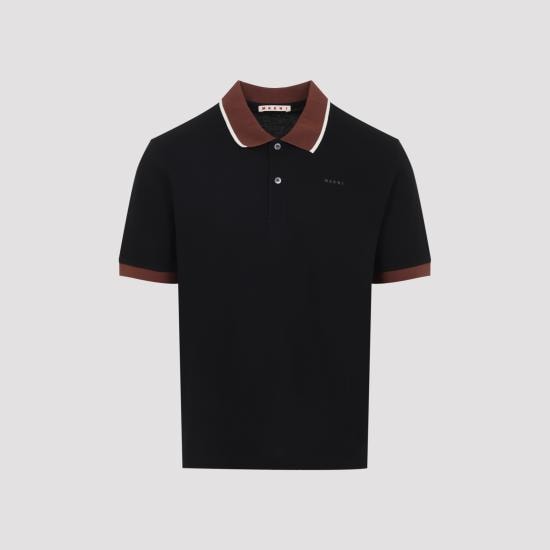 MARNI Men Polo Shirts POJY0002LS UTC688 00N99 BLACK
