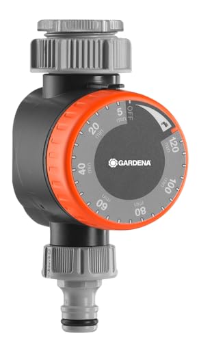 GARDENA(ガルデナ) 機械式ウォータータイマー 散水タイマー 自動止水 5分*120分設定可能