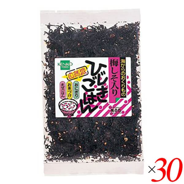 健康フーズ ひじきごはん 梅しそ 35g 30個セット