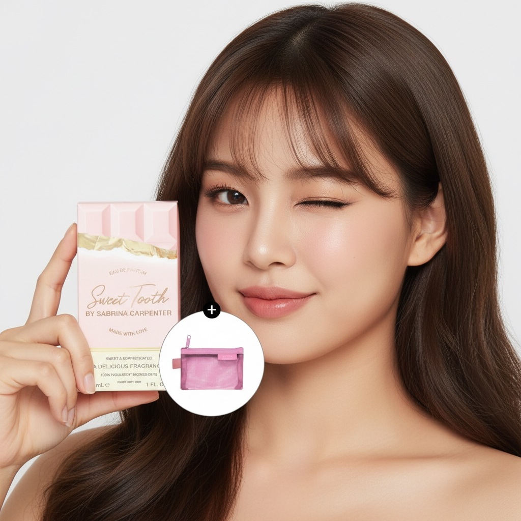 サブリナカペンター スウィートトゥース EDP 30ml企画(+メッシュポーチ)