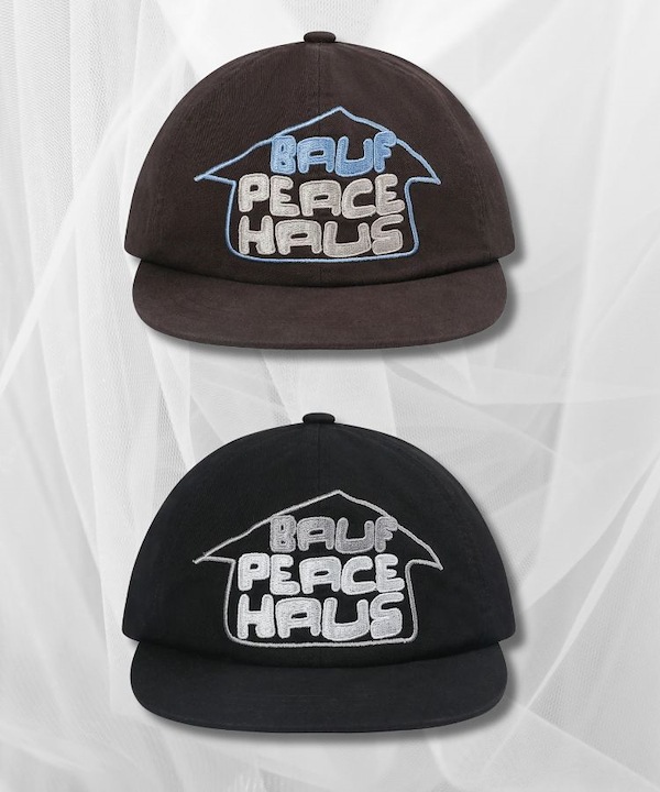 韓国 人気 ユニセックス ロゴキャップ[BAUF] B HOUSE BALL CAP Qoo10 BAUF B HOUSE BALL CAP ロゴ