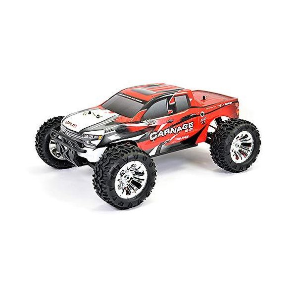 FTX FTX5537R Carnage 2.0 4WD Brushed Truck RC Car, Red 並行輸入品