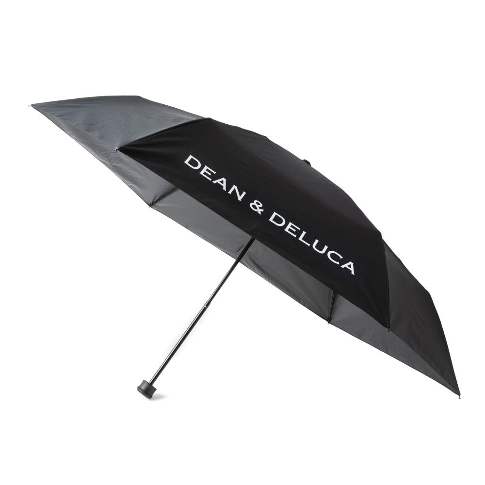 DEAN ＆ DELUCA(ディーンアンドデルーカ) 折り畳み傘 (晴雨兼用) ブラック 日傘 折り畳み 傘