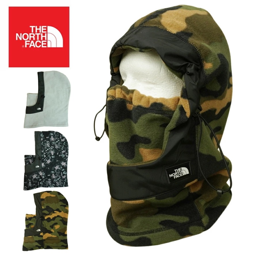 【クリックポスト発送】ノースフェイス帽子 キャップ THE NORTH FACE WHIMZY POWDER HOOD ウィムジー パウダー フードブラックカモ ライト