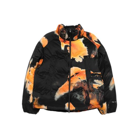 Y-3 Men Bubble Jackets KA2364 BLACK BLACK ORANGE