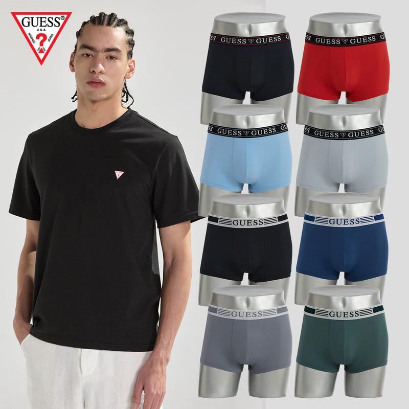 [新世界単独] ゲス(GUESS) ブラックラベル ドロワーズ 8種+ Tシャツ1種 パッケージ