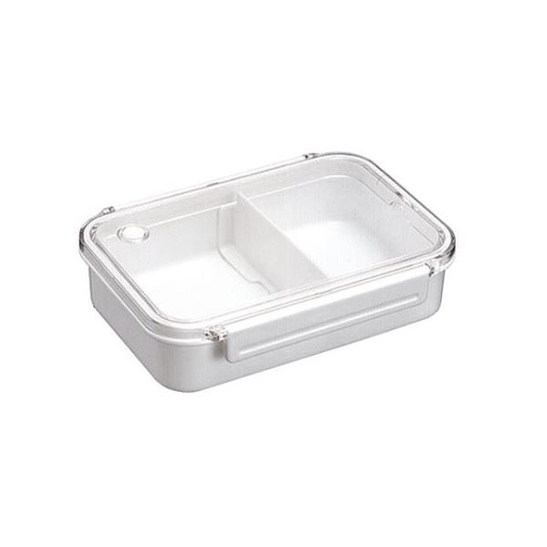 ランチボックス/お弁当箱 (幅184×奥行135×高さ50mm) 仕切付き 電子レンジ 加熱冷凍 ポリプロピレン BPビーブ (40個セット)